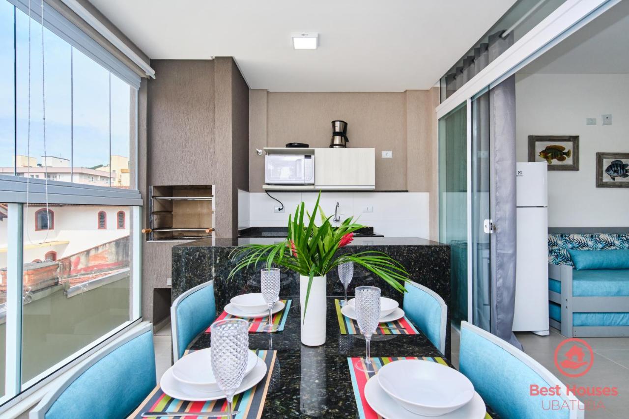Bh2: Aconchegante, Moderno E Super Bem Decorado!! Apartamento Ubatuba
