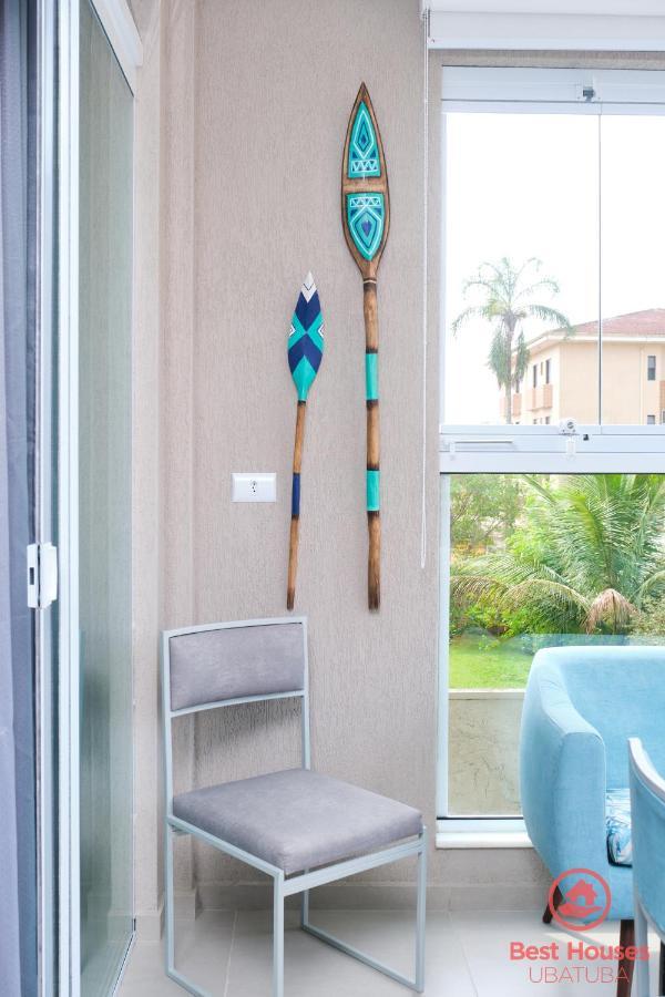 Apartamento Bh2: Aconchegante, Moderno E Super Bem Decorado!! Ubatuba
